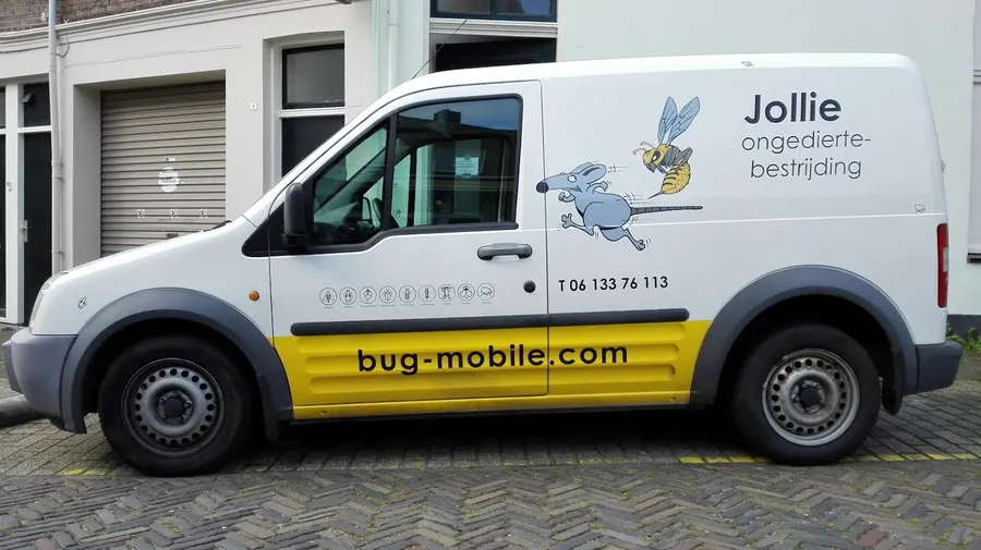 Werkbus van Robbert Jollie Ongediertebestrijding